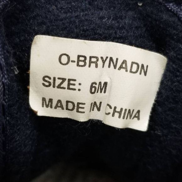 Nine West Duck Boot O-Brynadn Brown Black Lace Up Rubber Padded Collar Size 6M - Picture 12 of 12